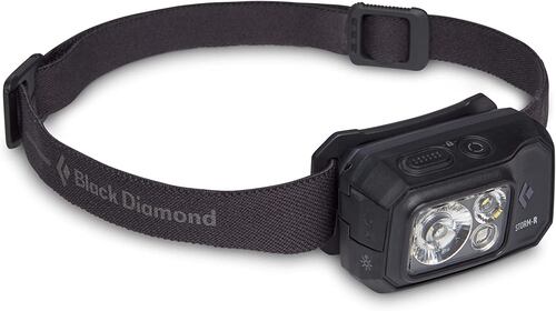 Black Diamond Equipment - Storm 500-R - Linterna frontal - Negro.
