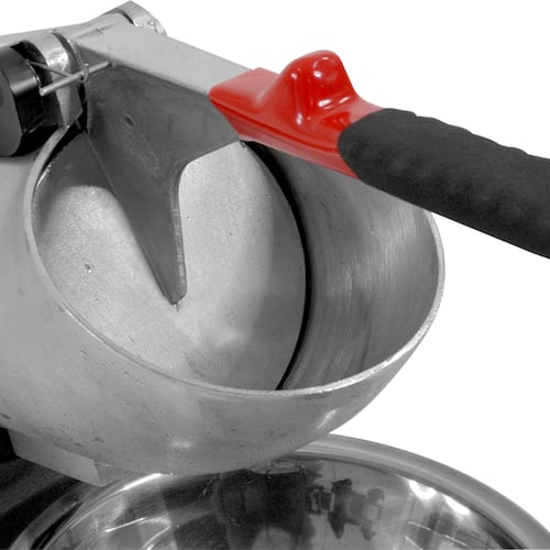 Maquina Trituradora de Hielo Raspados Snacks 450 RPM 65 Kg / h 250 W Acero Inoxidable Plata