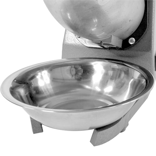 Maquina Trituradora de Hielo Raspados Snacks 450 RPM 65 Kg / h 250 W Acero Inoxidable Plata