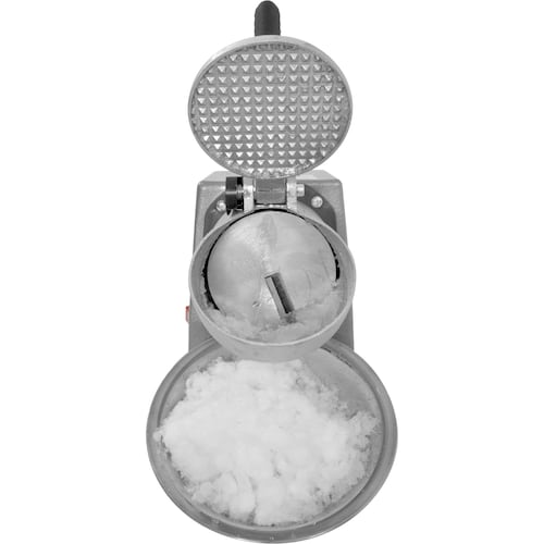 Maquina Trituradora de Hielo Raspados Snacks 450 RPM 65 Kg / h 250 W Acero Inoxidable Plata