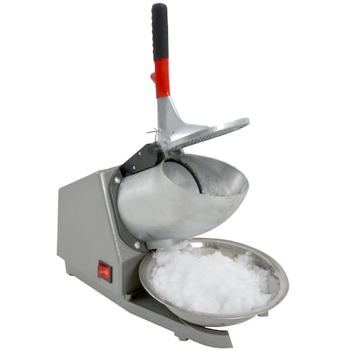 Maquina Trituradora de Hielo Raspados Snacks 450 RPM 65 Kg / h 250 W Acero Inoxidable Plata