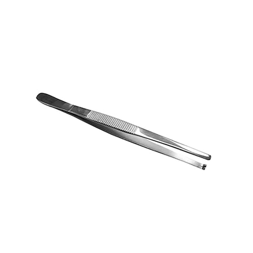 Pinza Disección 14cm C/ Dientes Instrumental Hergom Premium