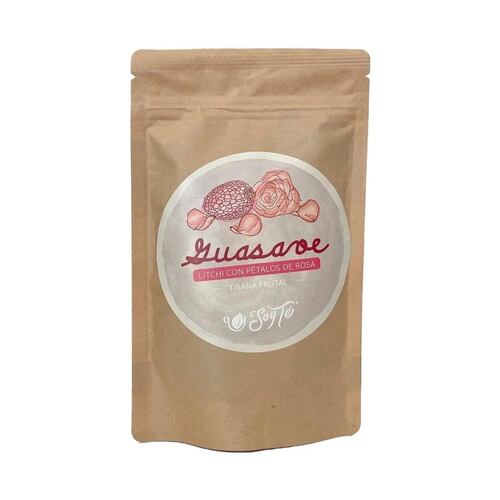 Tisana Frutal Guasave Litchi Con Pétalos De Rosa 100g Soy Té