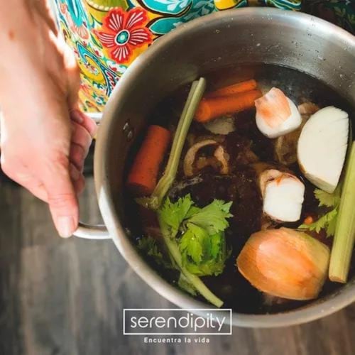 Caldo De Huesos Res 400ml Bone Broth Serendipity Orgánico 