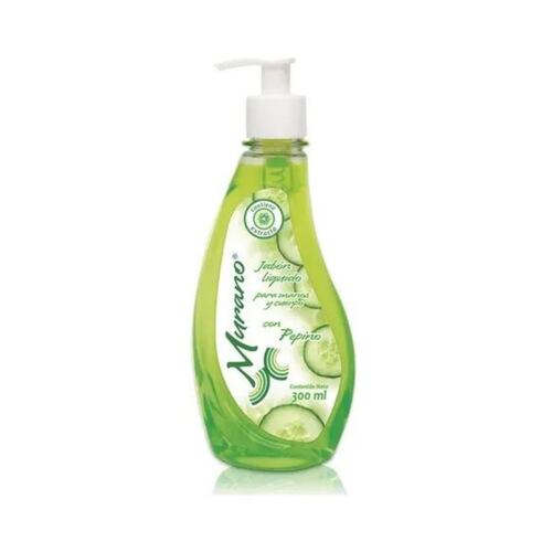Jabón Líquido Murano 1pz 300ml Vegetal Extracto Pepino