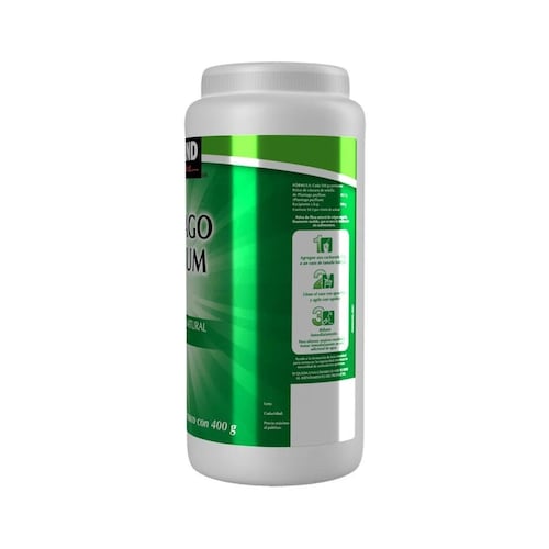 Psyllium Plantago 400g Sabor Kirkland Natural Laxante Fibra 