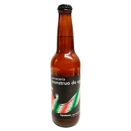 Six Pack Cerveza Artesanal Monstruo De Agua Lager Mexicana