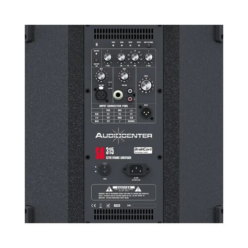 Bafle Activo Audiocenter Sa315 15 Pulgadas  Bluetooth