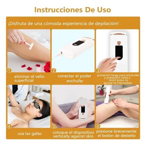 Depiladora Láser Ipl Permanente Profesional De 990000 Pulsos
