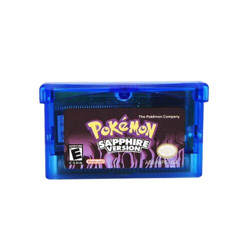 Cartucho GBA Game Boy Pokémon Záfiro Español