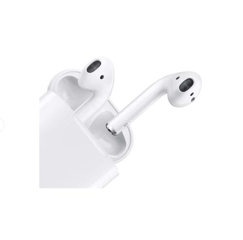 Audifonos Apple Airpods 2da Generacion Blanco con caja de carga.