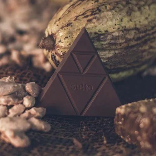 Chocolate Amargo 80% Cacao Con Sal De Jamaica 80g Culto 