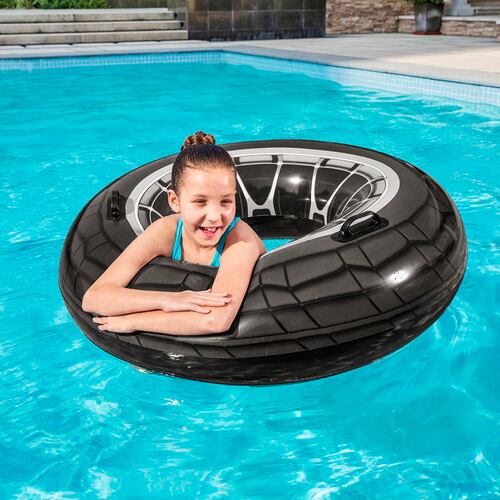 Inflable Flotador De Dona Forma De Llanta Salvavidas