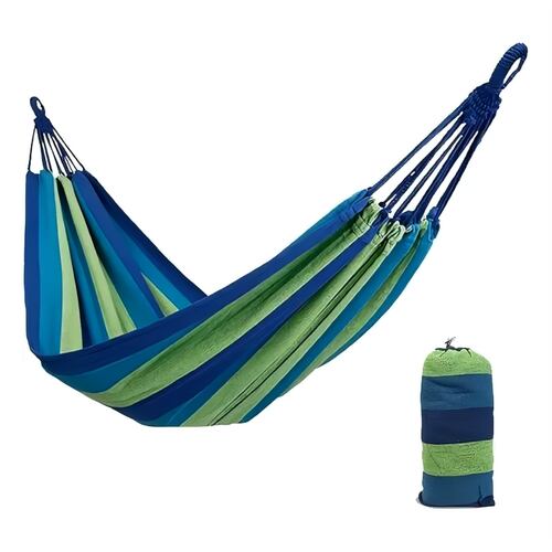 Hamacas Camping Al Aire Librelienzo Hamaca azul