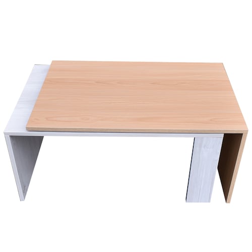Mesa de Centro Barceló Blanco Roble.