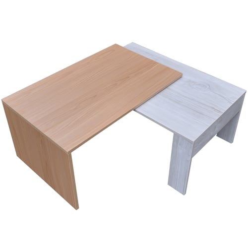 Mesa de Centro Barceló Blanco Roble.