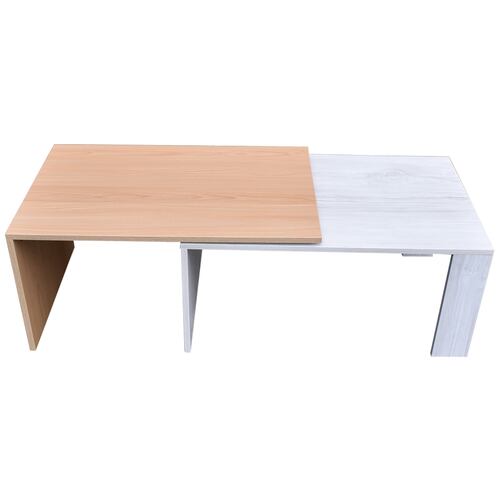 Mesa de Centro Barceló Blanco Roble.