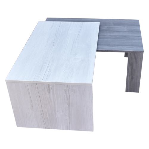 Mesa de Centro Barceló Gris Blanco