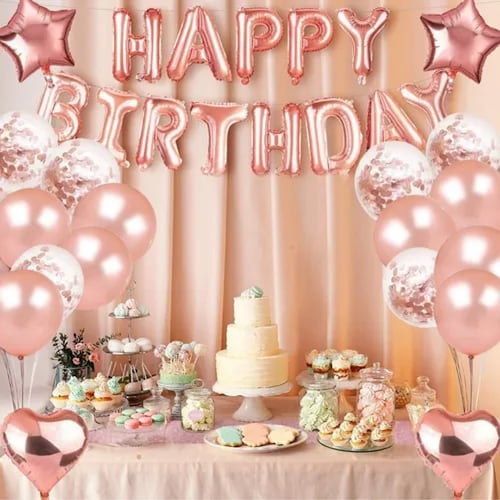 Globos Cumpleaños Decoración Kits De Decoraciones De Fiesta