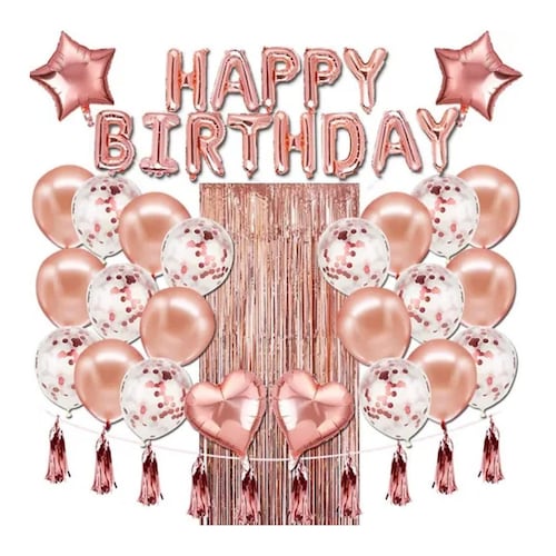 Globos Cumpleaños Decoración Kits De Decoraciones De Fiesta