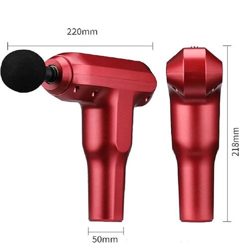 Pistola de masaje muscular