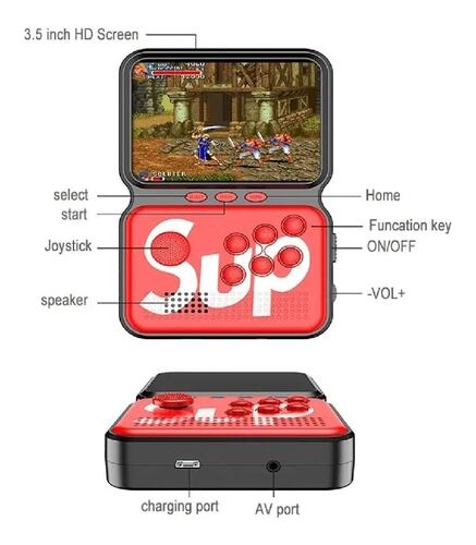 Consola portatil de juegos arcade Box 900 Juegos Portatil Conexión A Tv