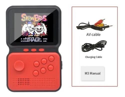 Consola portatil de juegos arcade Box 900 Juegos Portatil Conexión A Tv