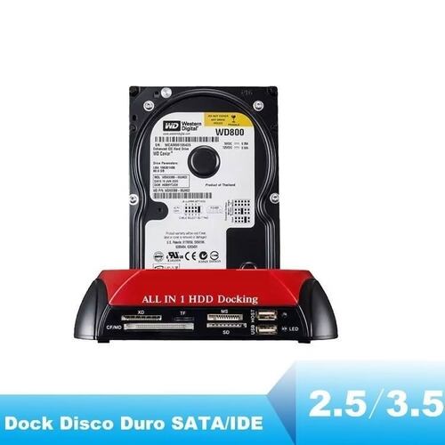 Lector de discos duros y memorias para pc windows, ios, linux y android