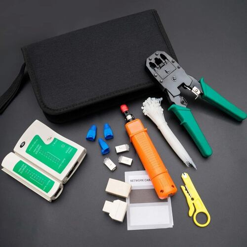 Kit De Herramientas Cableado Redes Utp Basico
