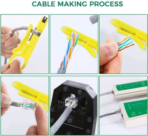 Kit De Herramientas Cableado Redes Utp Basico