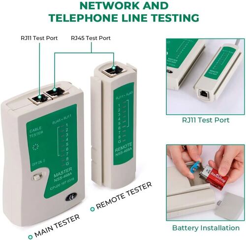 Kit De Herramientas Cableado Redes Utp Basico