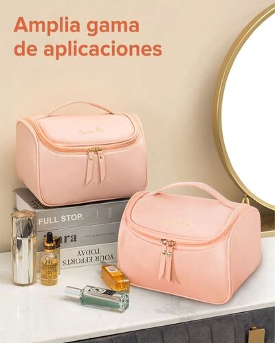 Cosmetiquera Neceser Bolsa Organizadora Rosa
