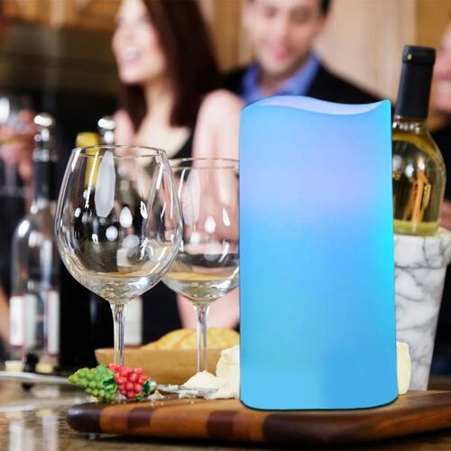Led Luces Vela Candles 3 Piezas Con Control