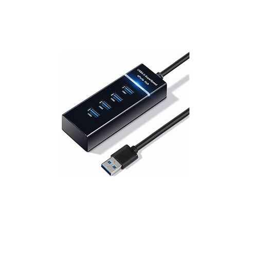 Hub Usb 3.0 4 Puertos Expansor Multi Para Laptop Pc 4 En 1