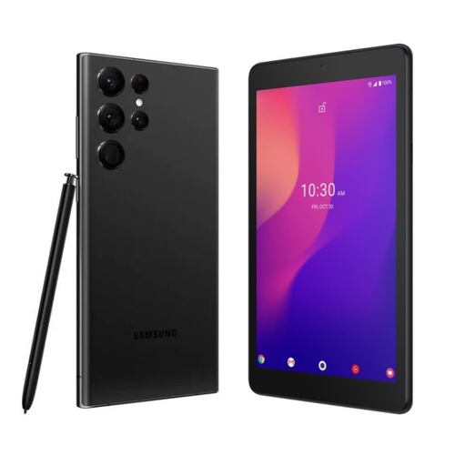 Samsung Galaxy S22 ULTRA 5G 128GB Negro reacondicionado + Alcatel Joy Tab 2 De Regalo.