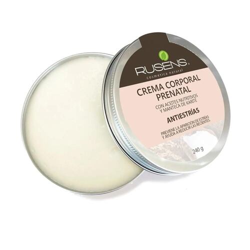 Crema Prenatal Antiestrias Rusens 240g Extra Humectante