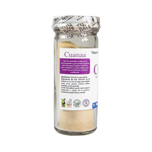 Cuanna Sal Y Ajo Cusibani Frasco 100g Sazonador