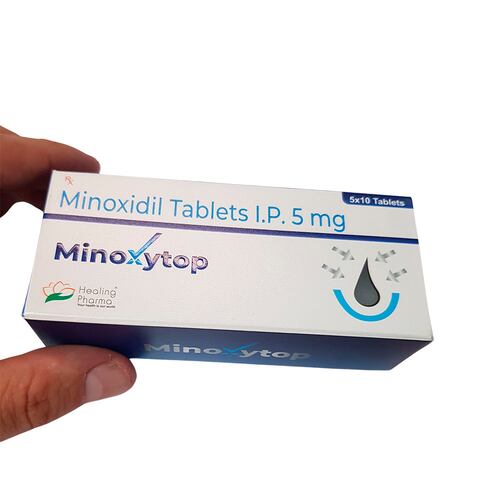 Minoxidil 5mg 50 Tabletas Minoxytop