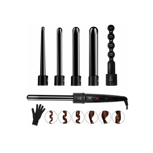 6 En 1 Plancha Rizadora De Cabello Cerámica Profesional