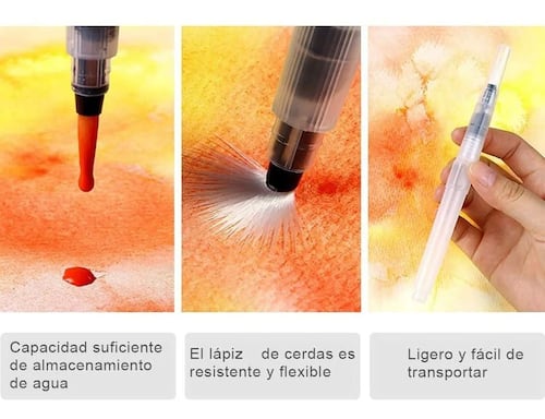 Acuarelas Profesionales 36 Colores Con Estuche