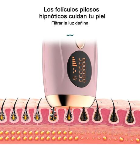 Depiladora Láser Ipl Facia yl Corpora Indolora Rosa
