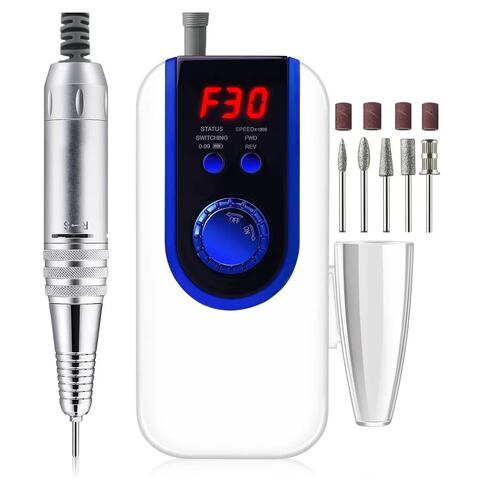 Pulidor Esmeril Eléctrico Taladro De Uñas Profesión 30000rpm