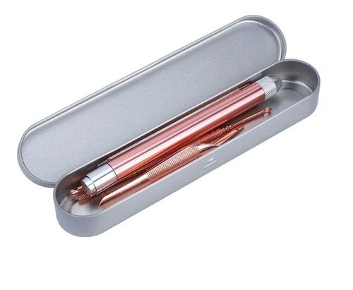 Kit De Limpieza De Cerumen Con Luz Led Rosa
