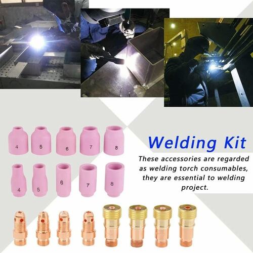 49pcs Tig Soldadura Antorcha 