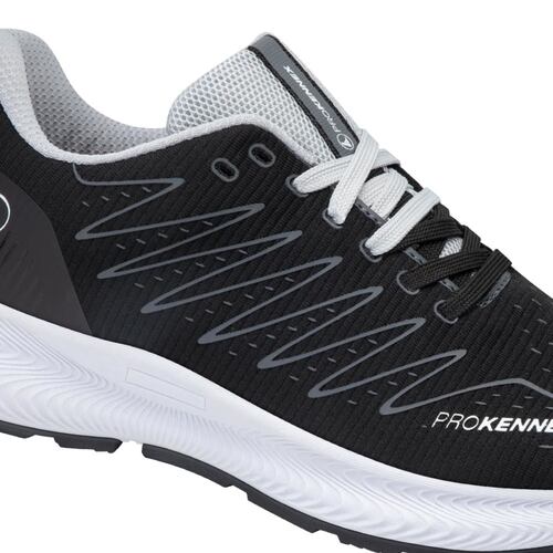 Tenis deportivo Prokennex para correr de hombre, color negro, mod. 1025379.