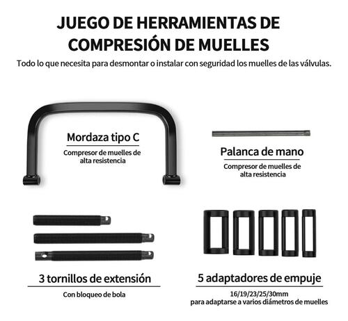 Compresor De Resorte De Válvula Opresor De Arco