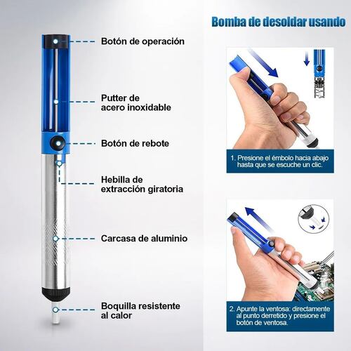 Kit De Soldador Electronica Con Multímetro Digital