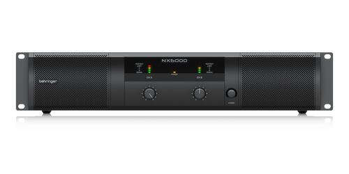 Amplificador De Audio Behringer Nx6000 6000 Watts Clase D.