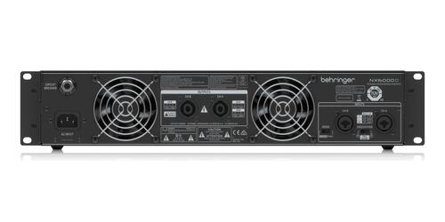 Amplificador De Audio Behringer Nx6000 6000 Watts Clase D.