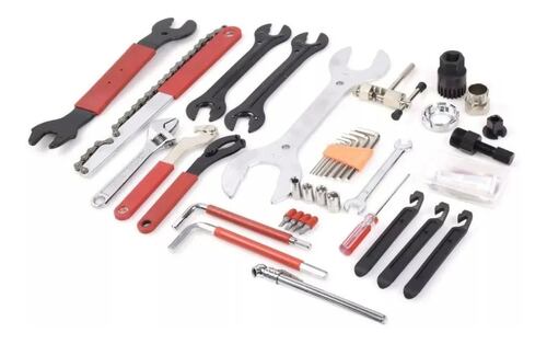 Kit Completo Herramientas Reparacion Uso Rudo Bicicleta 44pc